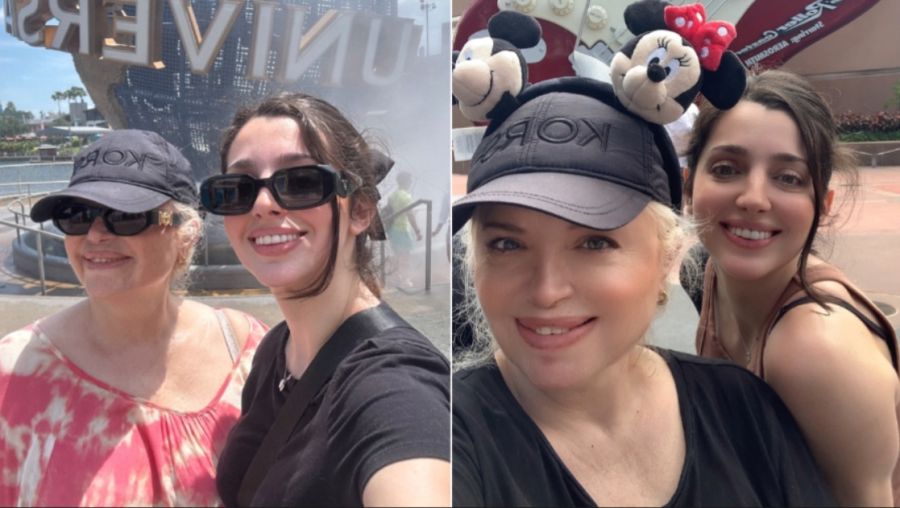 Marcela Ortiz y su hija Shelsian Saúl