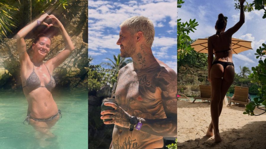 Mauro Icardi y La China Suárez en México