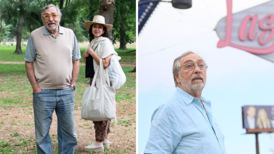 Saula Benavente y Luis Brandoni