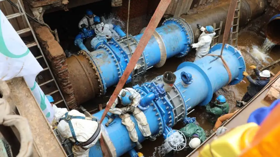 Cambio de válvulas de agua en Villa Urquiza