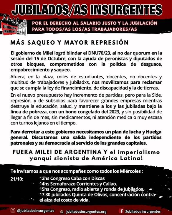 Flyer Jubilados insurgente