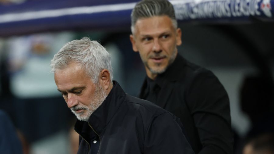 Martín Demichelis y José Mourinho