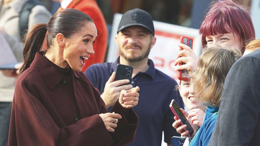 Meghan Markle y el príncipe Harry