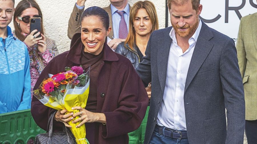 Meghan Markle y el príncipe Harry