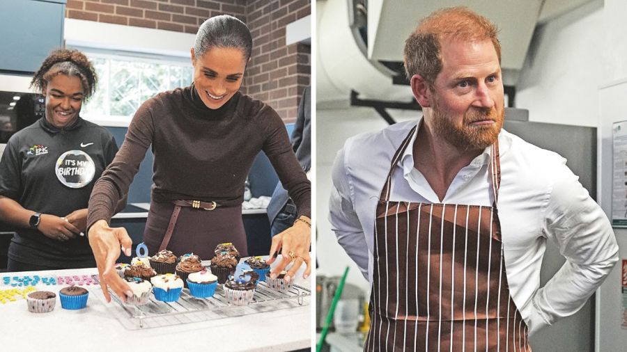 Meghan Markle y el príncipe Harry