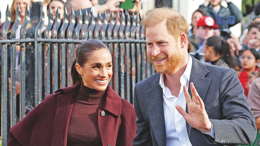 Meghan Markle y el príncipe Harry