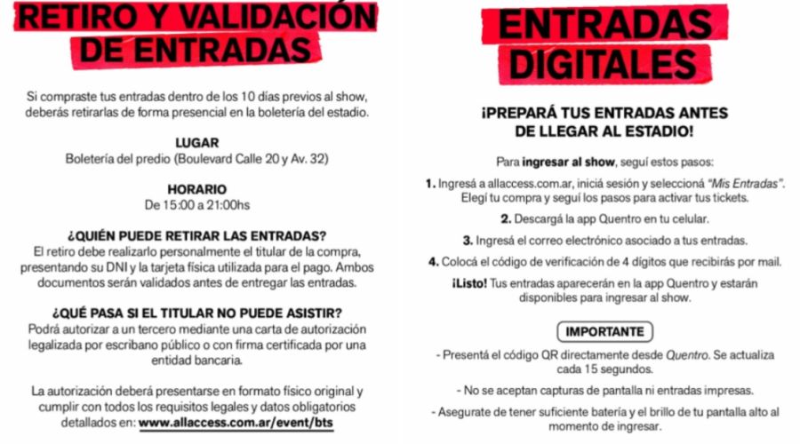 Todo lo que hay que saber sobre los shows de BTS en el Estadio Único de La Plata