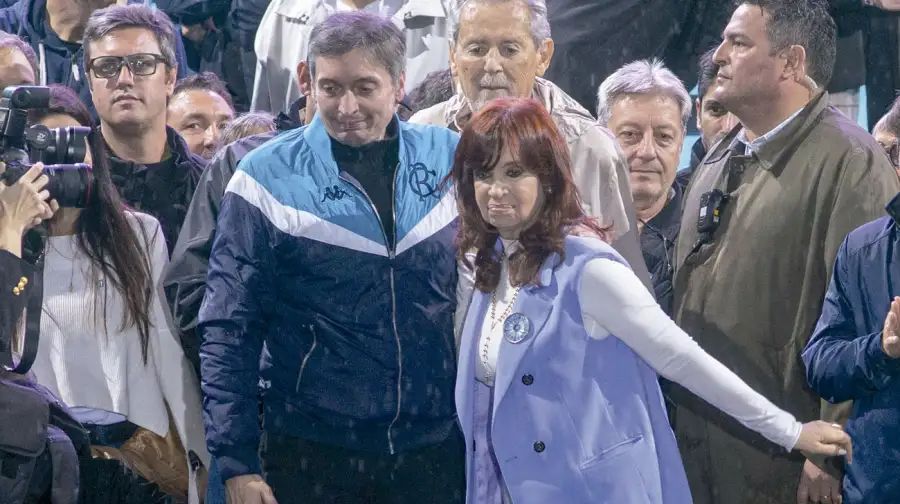 Cristina y Máximo Kirchner