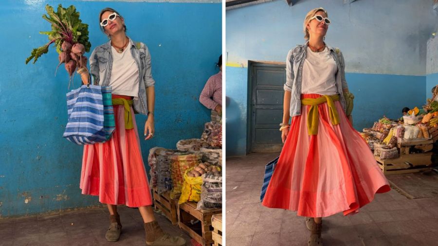 El look de Dolores Barreiro en Jujuy