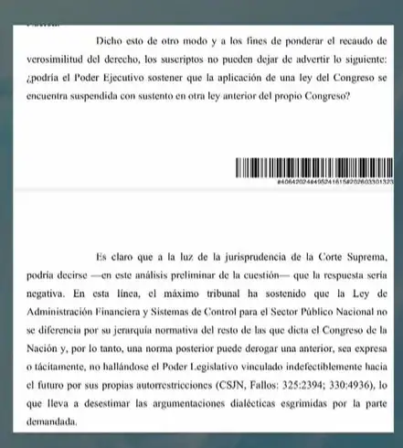 Fallo Ley Financiamiento Universitario