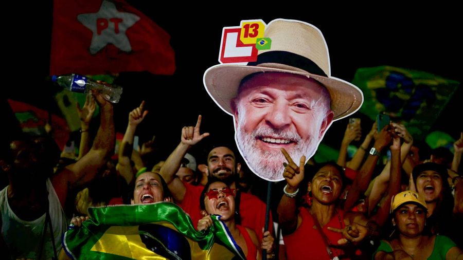 Fotogaleria Partidarios del presidente de Brasil, Luiz Inácio Lula da Silva, asisten al 
