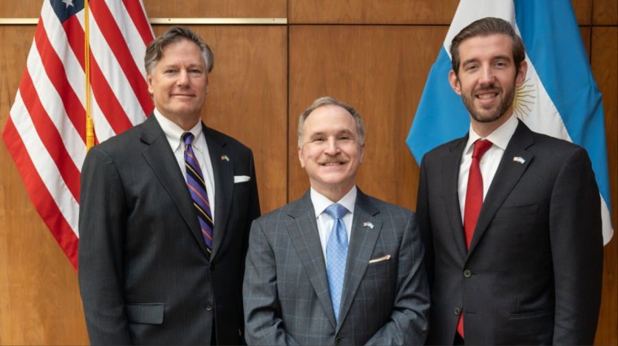 Juan Pablo Segura, Christopher Landau y Peter Lamelas 20261022