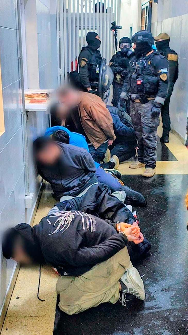 Presos amotinados en Alcaldía 1