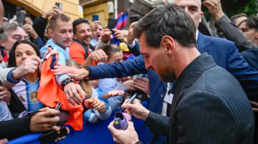 Messi en España- Premios Princesa de Asturias