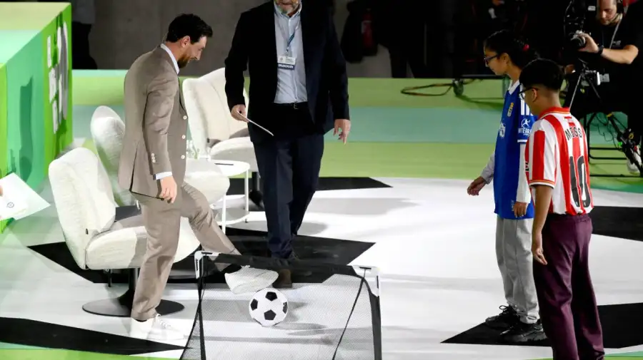 Messi en España- Premios Princesa de Asturias