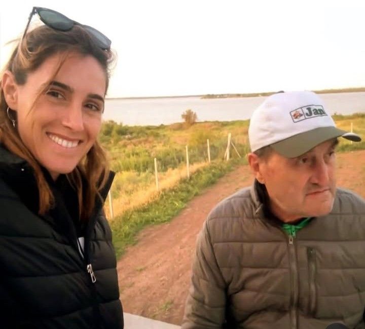 Soledad Pastorutti y su papá Omar Pastorutti