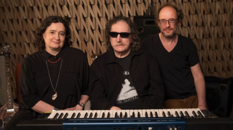 Vanessa Ragone, Charly García y Alejandro Hartmann