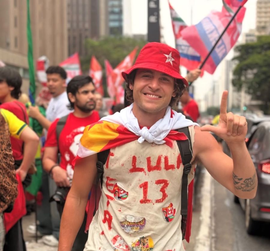 Caravana de Lula en San Pablo
