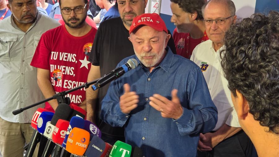 Caravana de Lula en San Pablo 