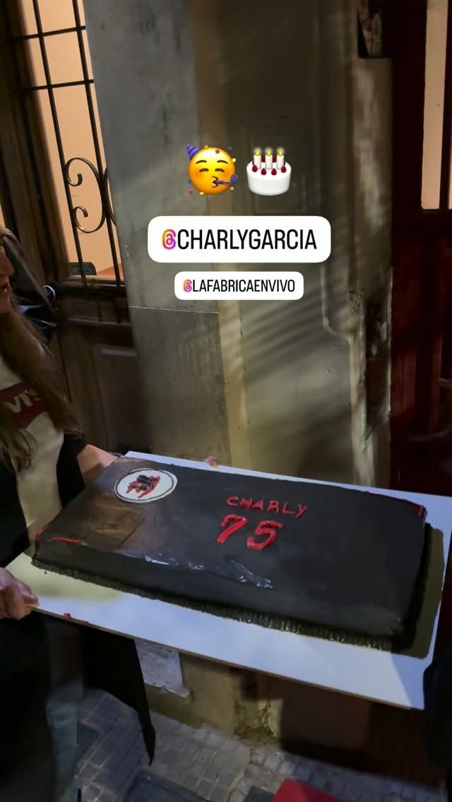 El cumpleaños de Charly García