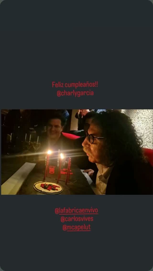 El cumpleaños de Charly García
