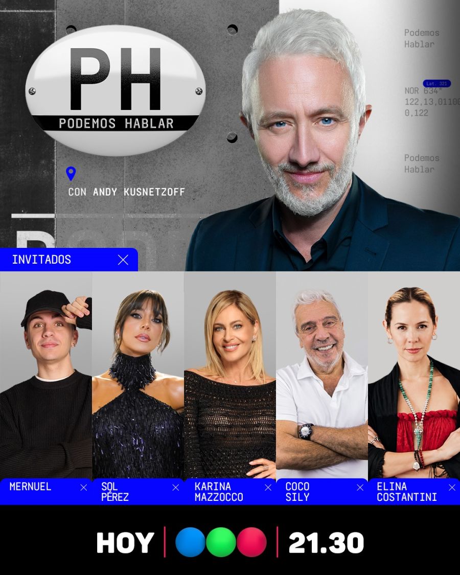 Los invitados de PH, Podemos Hablar para este sábado 24 de octubre
