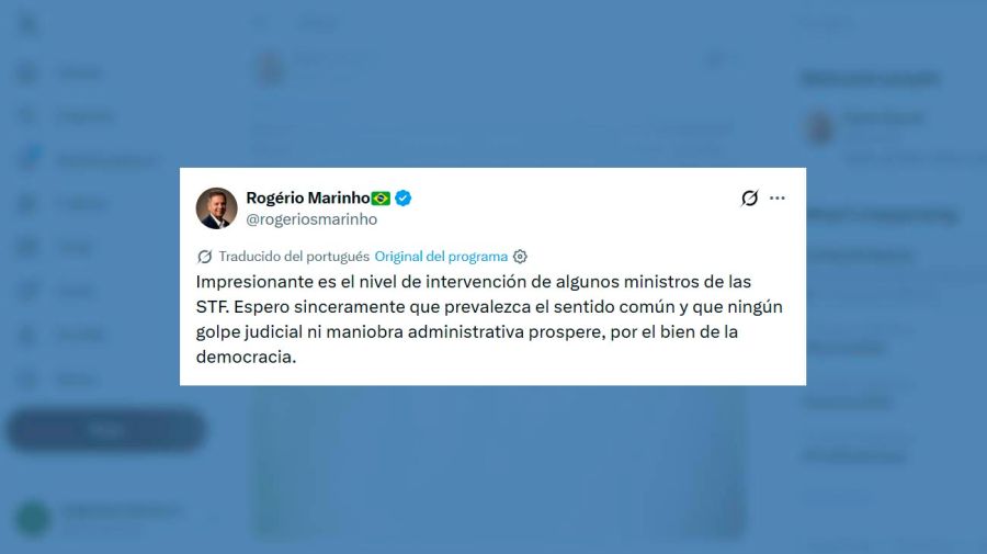 x Rogério Marinho