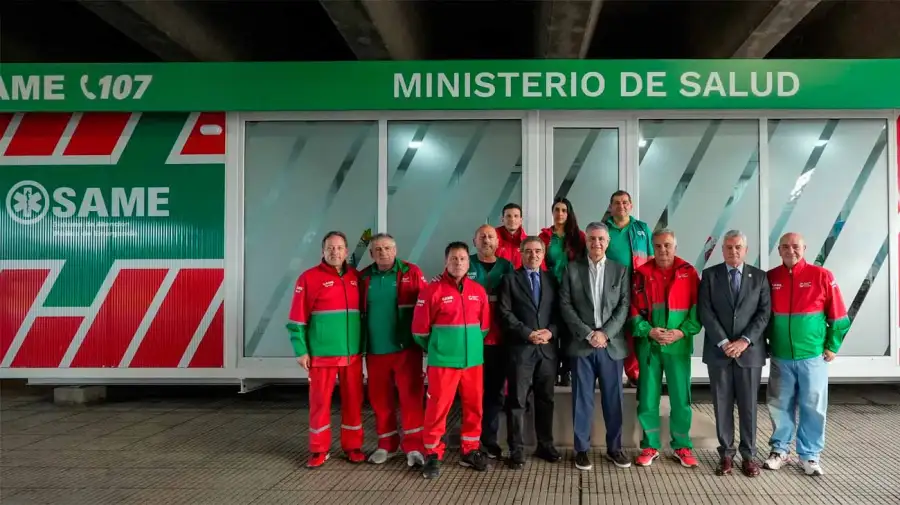 La Ciudad abrió una nueva base del SAME en Palermo, la octava en la gestión de Jorge Macri