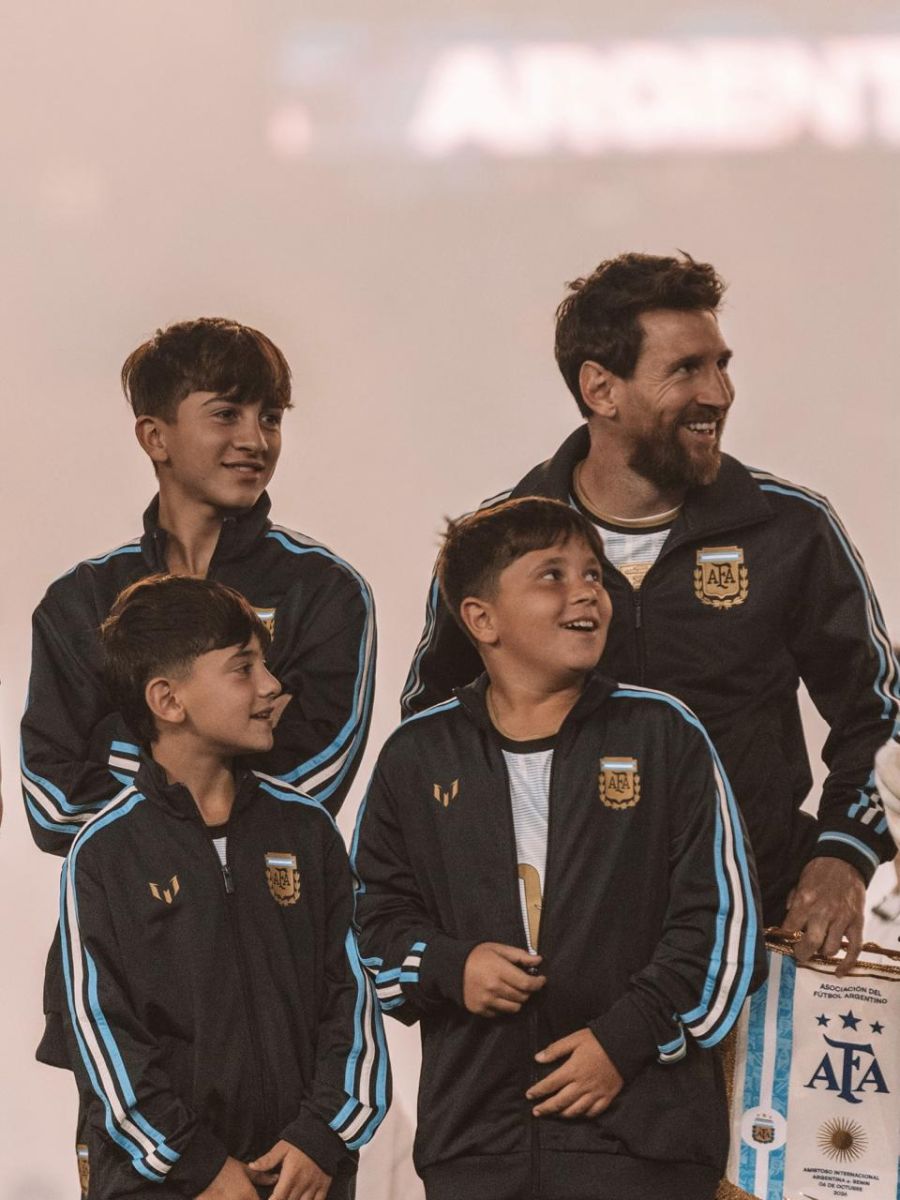 Lionel Messi, Thiago Messi, Ciro Messi, Mateo Messi