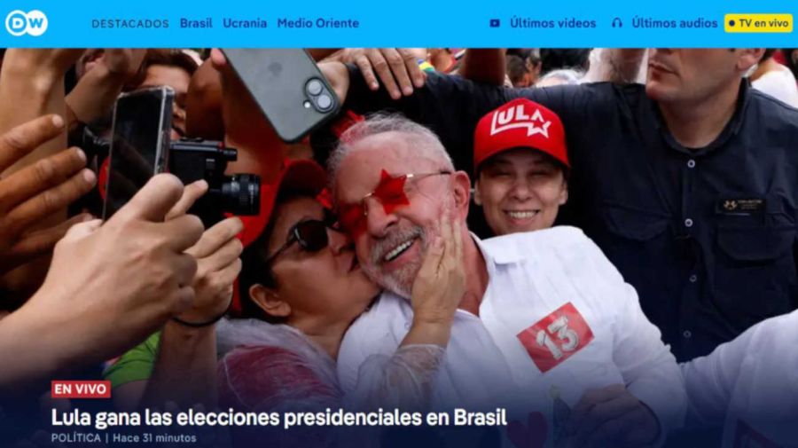 Lula triunfo, diarios