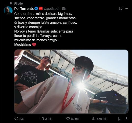 Streamers despiden a El Komanche