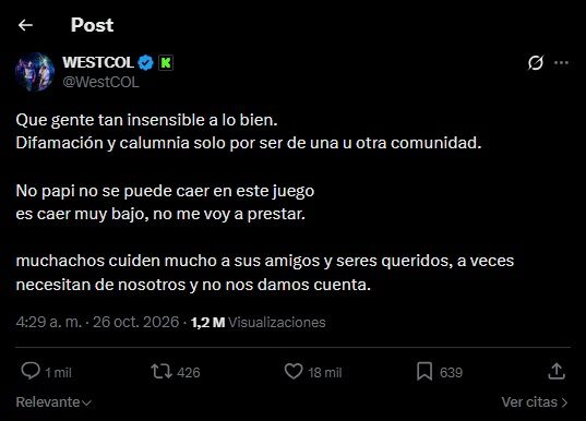 Streamers despiden a El Komanche