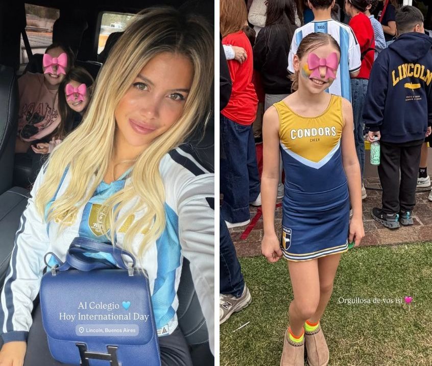 Así está hoy Isabella Icardi, la quinta hija de Wanda Nara que cumple 10 años