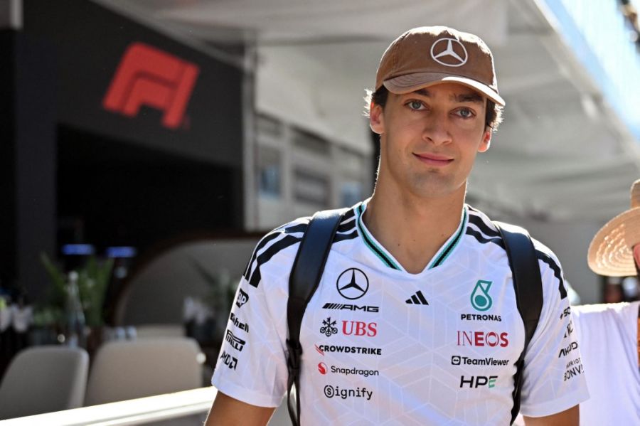 George Russell en Austin