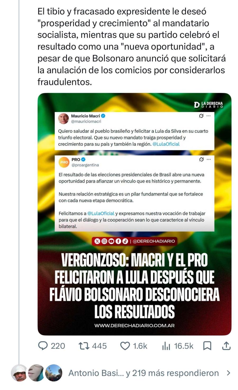 La Derecha Diario