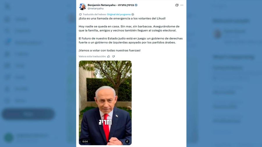 x Benjamin Netanyahu