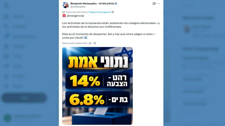 x Benjamin Netanyahu