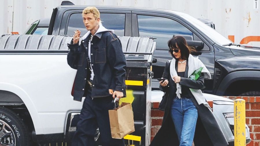 Dakota Johnson y Machine Gun Kelly