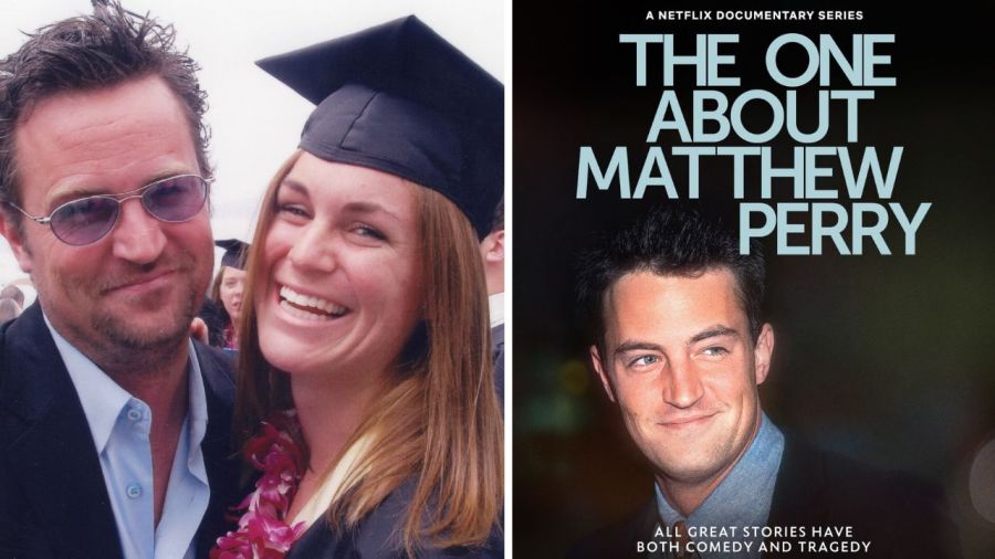 Mía y Matthew Perry