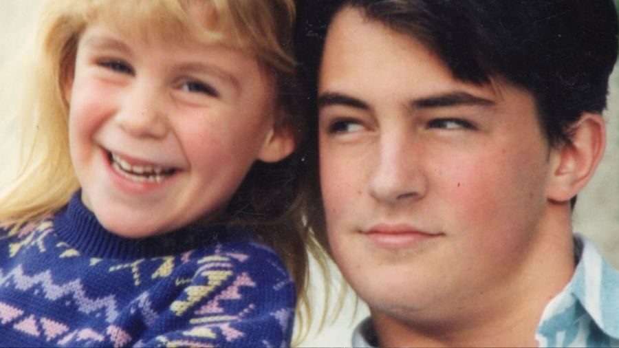 Mía y Matthew Perry
