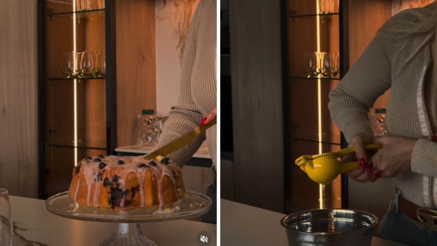 Wanda Nara cocina