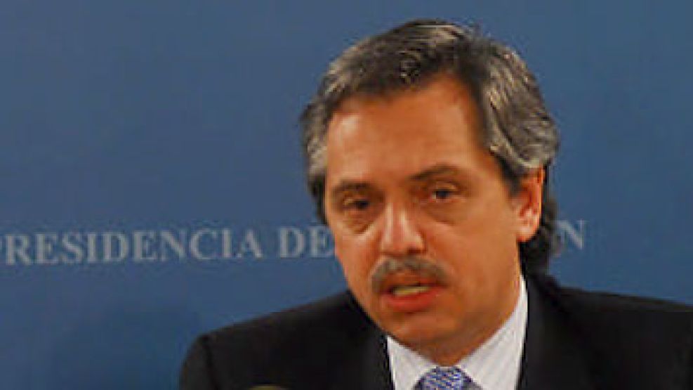 Alberto Fernández calificó de "extorsionadores" a los productores agropecuarios.