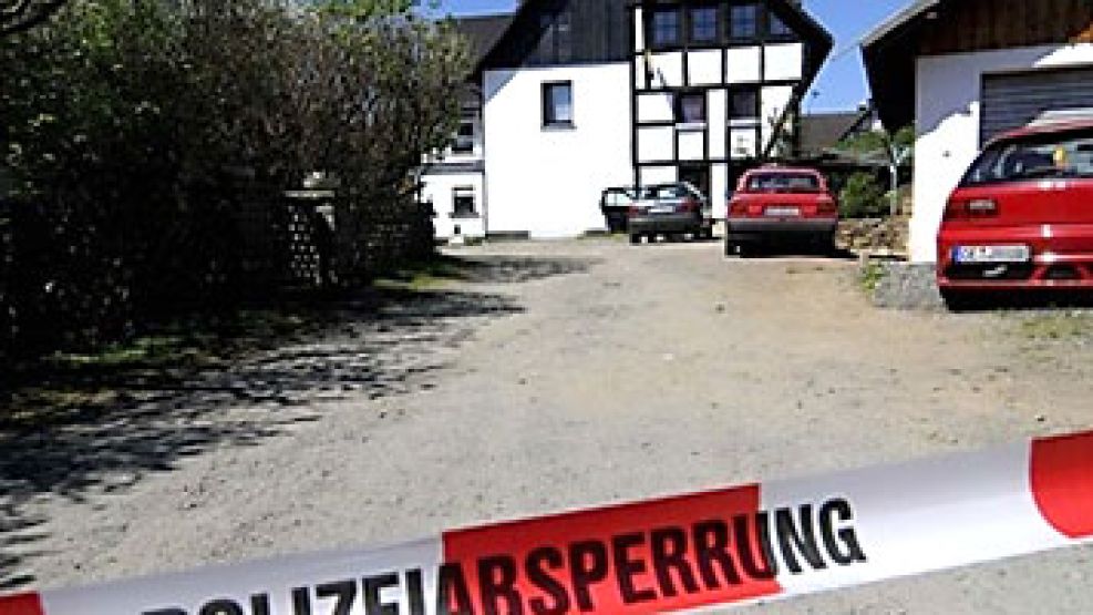 La casa de familia adonde ocurrieron los asesinatos. El entorno fue descripto por los ecinos como "idílico". 