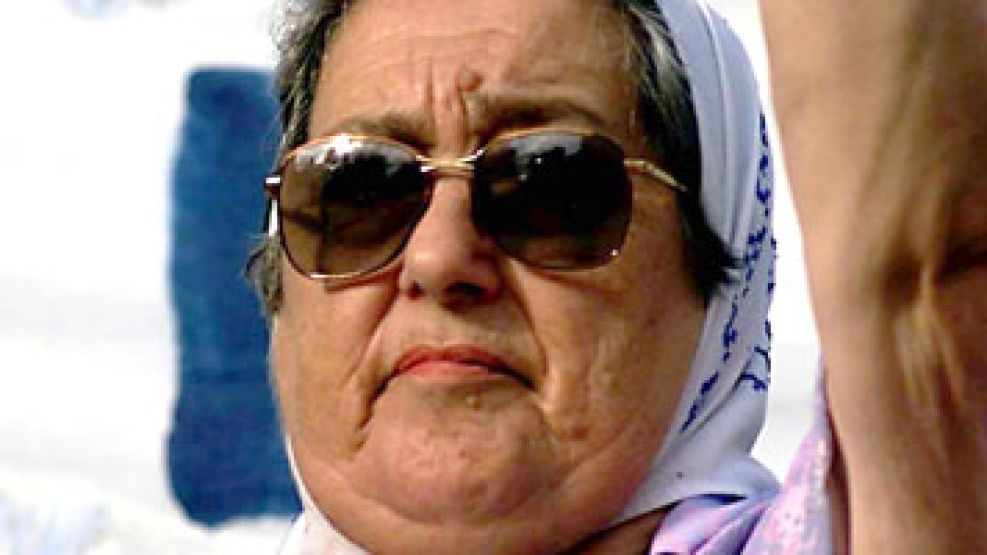 Hebe de Bonafini, presidenta de las Madres de Plaza de Mayo.