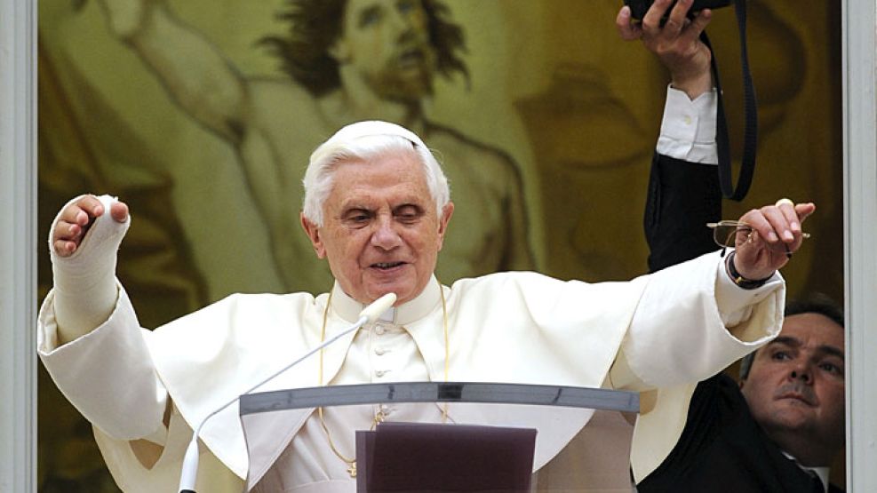 Benedicto XVI se refirió a la pobreza en la Argentina. 