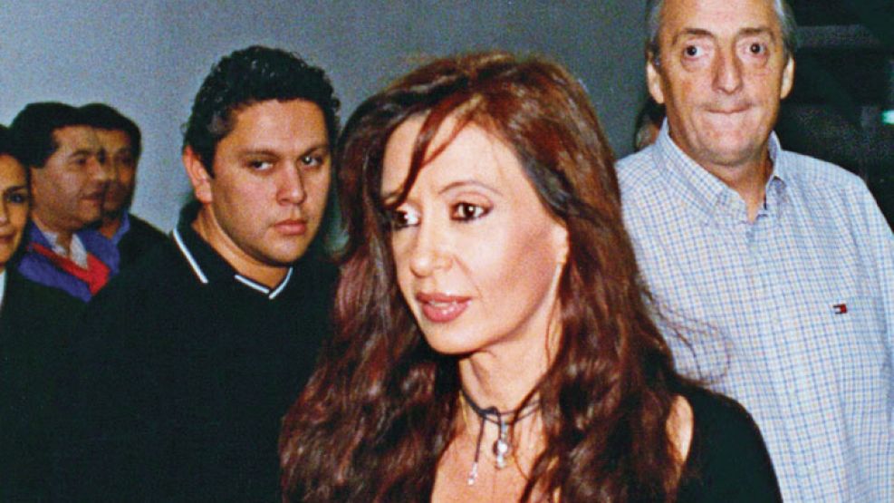 Cristina, Néstor y Gutiérrez 