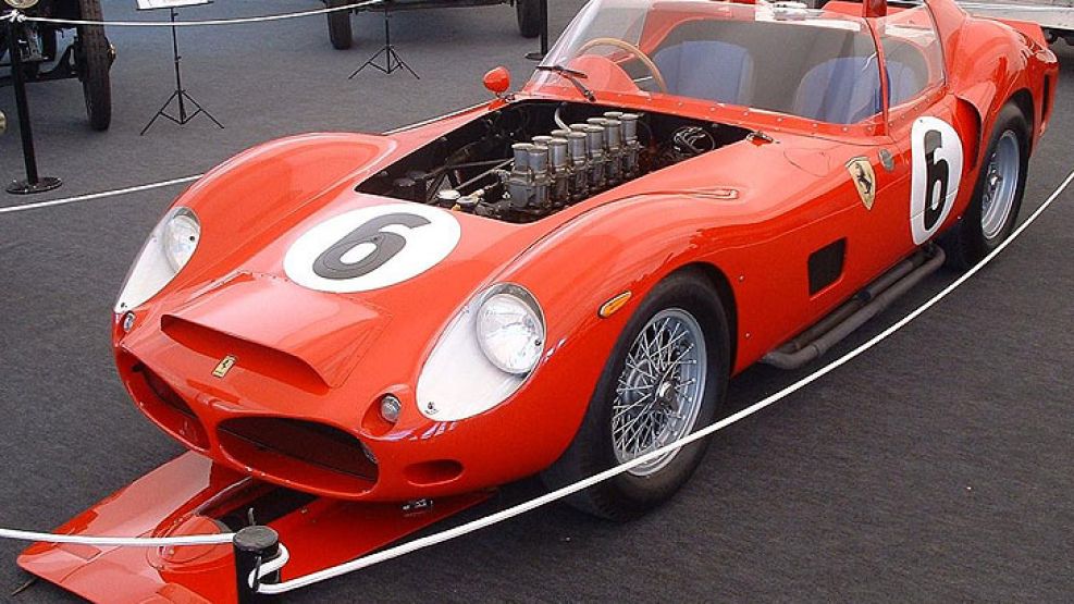 La Ferrari 330 TRI/LM Testa Rossa de 1962.