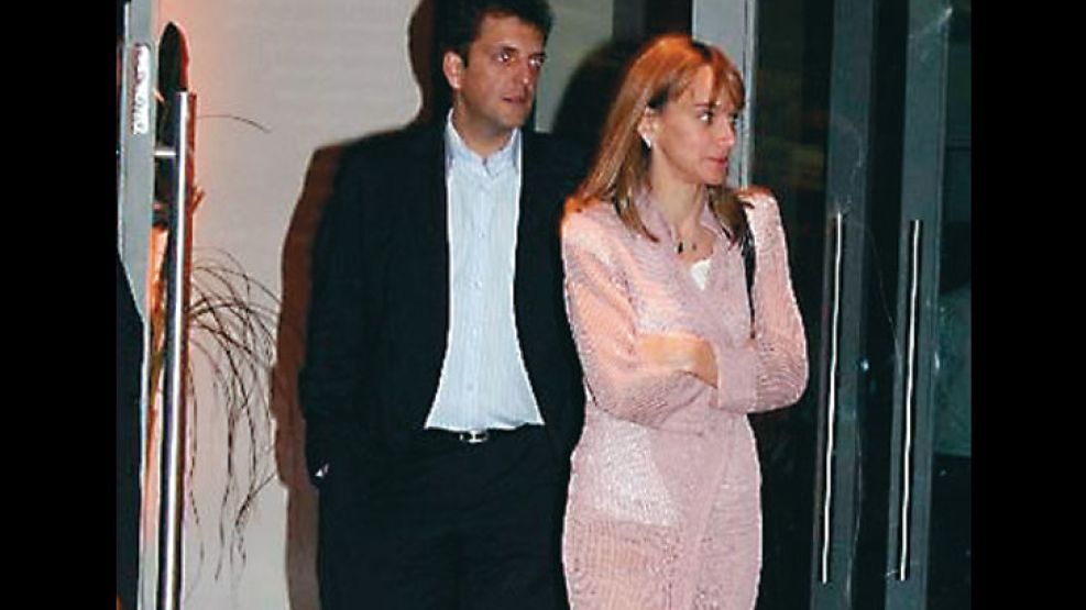 Sergio Massa y su esposa Malena Galmarini.