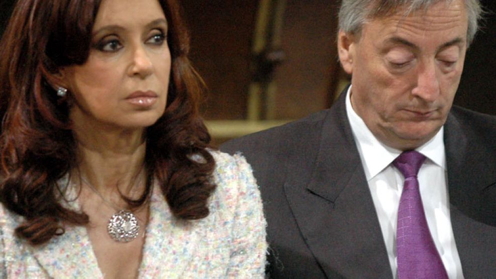 Cristina y Néstor Kirchner