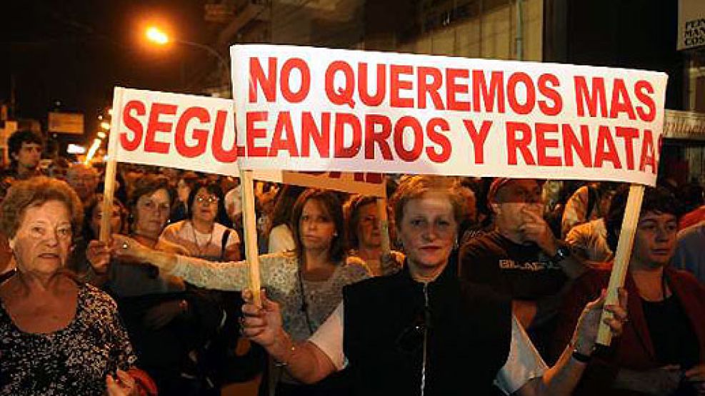 La gente está cansado, en Wilde y en todo el Conurbano, de la inseguridad.